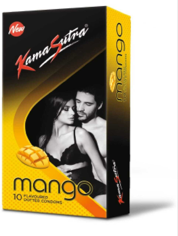 Kamasutra Mango Condom 10 N (Pack of 1)D Condom(10 Sheets)