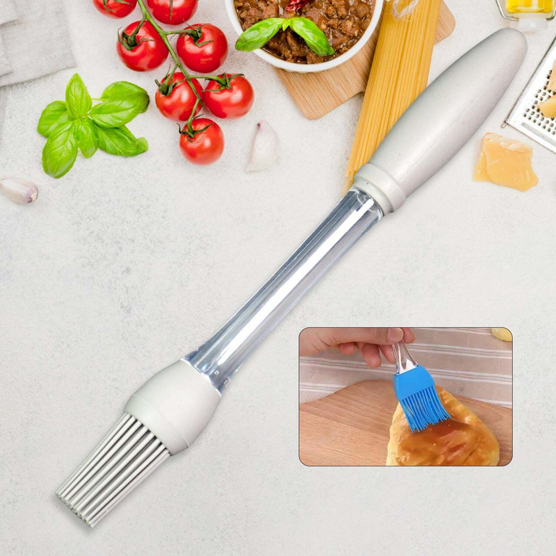 Oblivion Silicon Round Pastry Brush(Pack of 1)