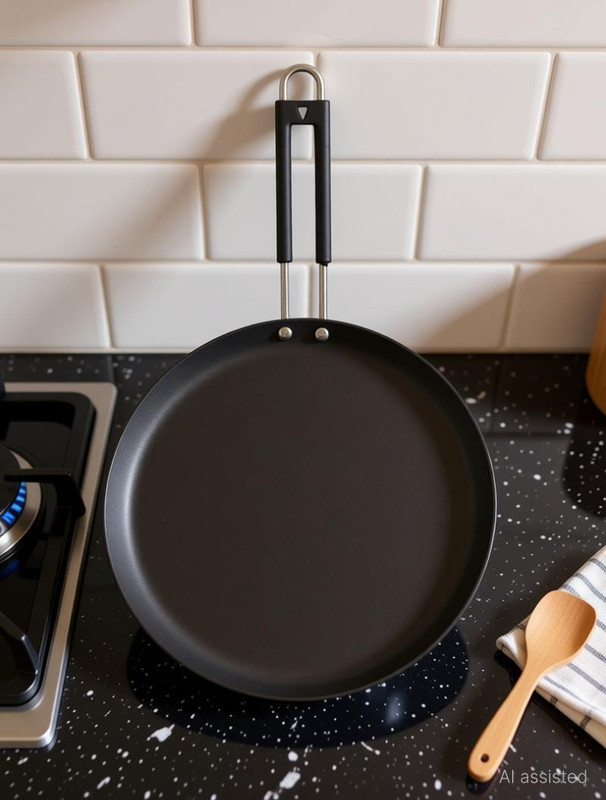 SILVOSWAN Pure Iron Dosa Tawa - Iron Dosa Tawa - 1 Tawa 24 cm diameter(Iron)