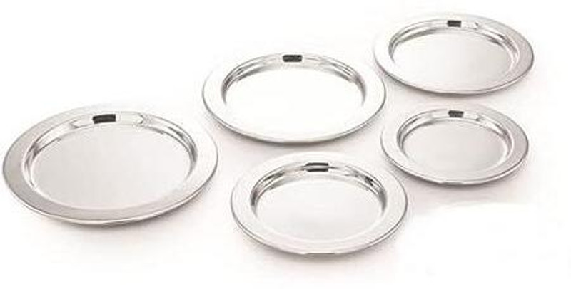 MKIU Handi Set Handi Set/Cookware Set of 5 Pieces 8 inch Lid Set, Pack of 5(Stainless Steel)