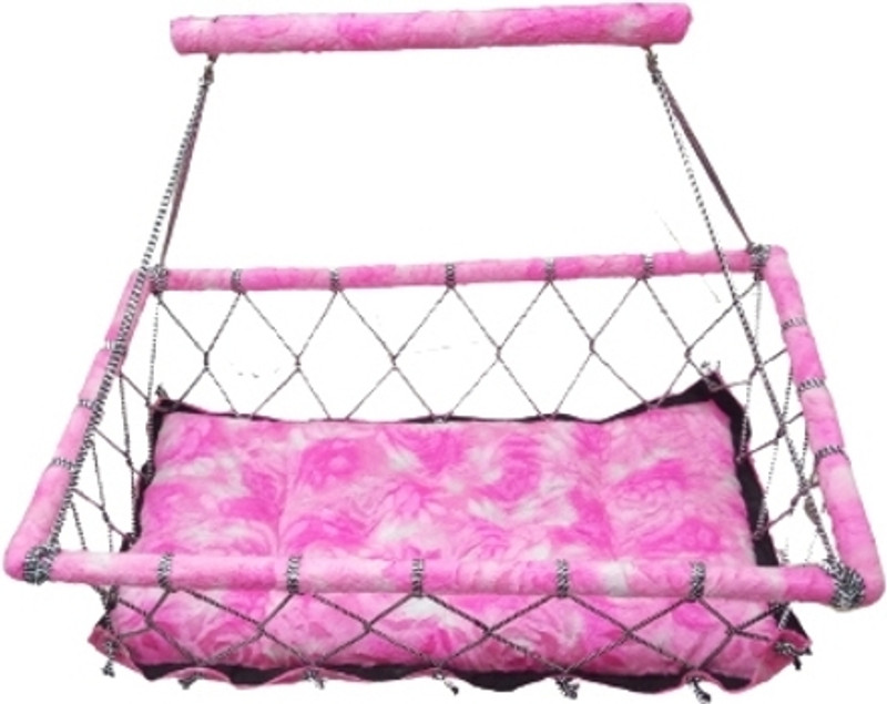 srq NEW BORN BABY SWING FOR KIDS(0-6 month) PALNA JHULA SWINGS|BABY CRADLE(Pink)