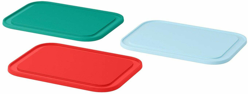ShopiMoz Fruits & Vegetables Chopping Board Plastic Cutting Board(Multicolor Pack of 1 Dishwasher Safe)