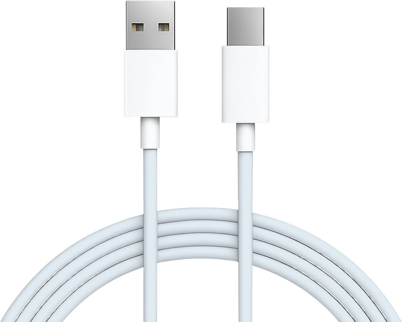 vivo USB Type C Cable 1.2 m Copper Type C(Compatible with Android Phones, White, One Cable)