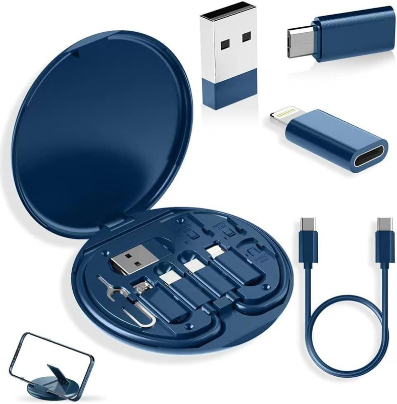 OSSOBERRY Micro USB, USB Type C, Lightning OTG Adapter(Pack of 1)