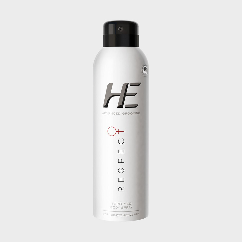 HE Advanced Grooming Respect|Skin-Friendly|Rich Light Refreshing Perfume Body Spray - For Men(150 ml)