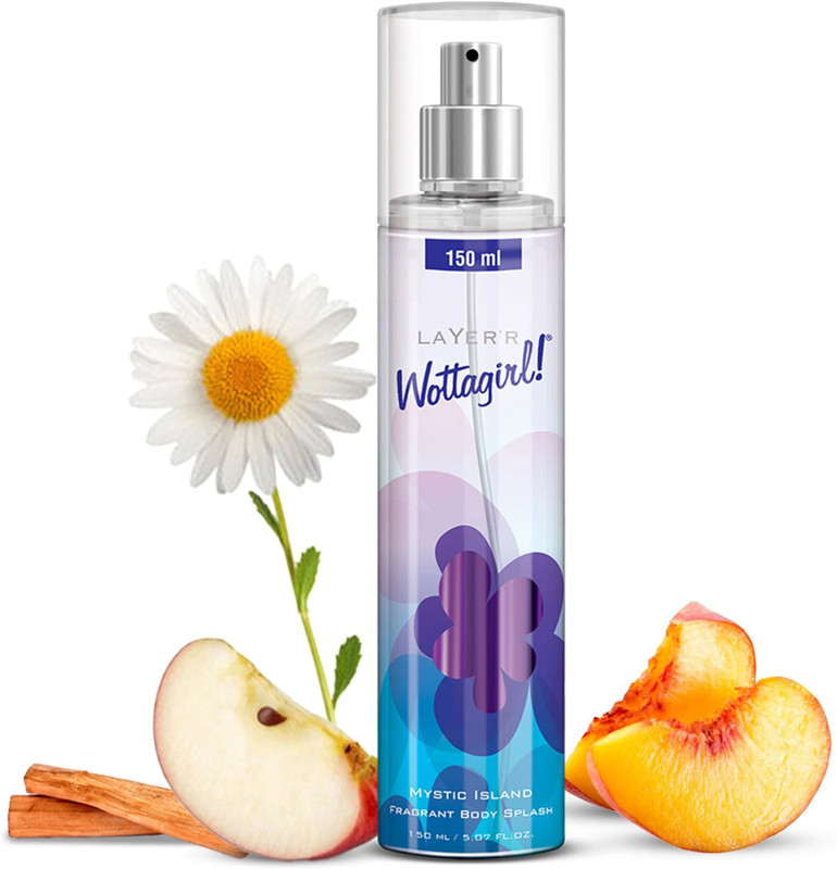 LAYER'R Wottagirl Mystic Island Long Lasting Fragrance Body Spray - For Women(150 ml)