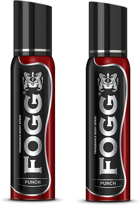 FOGG Punch Body Spray - For Men(300 ml, Pack of 2)