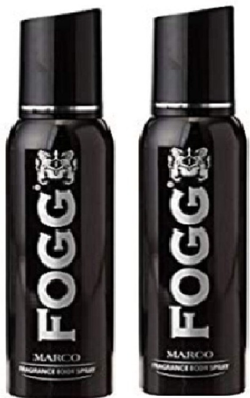 FOGG Marco Deo for men in Black Deodorant Spray  -  For Men(240 ml, Pack of 2)