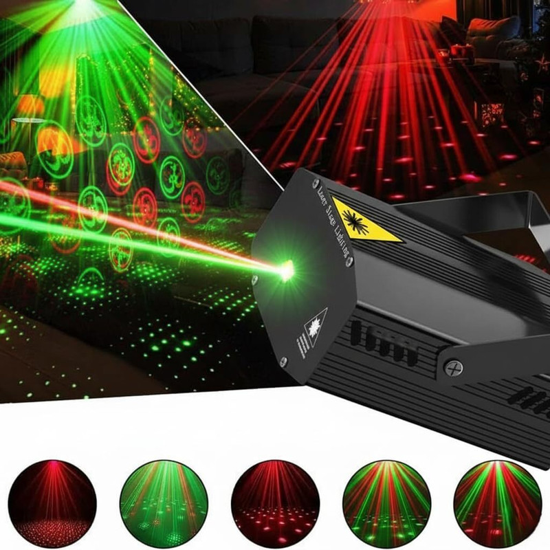 Kavyashine 12 design Laser Projector Light for Home, Party Shower Laser Light(Ball Diameter: 6 cm)