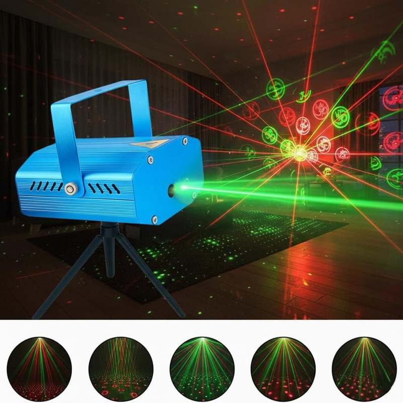 Kavyashine MT-06 Pattern Mini Laser light Blue Shower Laser Light(Ball Diameter: 6 cm)