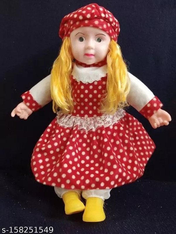 Kmc kidoz Beautiful Poem singing baby doll Toy for Kids(Multicolor)