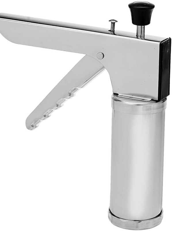 BHAGVATISTORE 15 Jalies Snacks Maker Kitchen Press Cookie & Biscuit Press Pump(Manual)