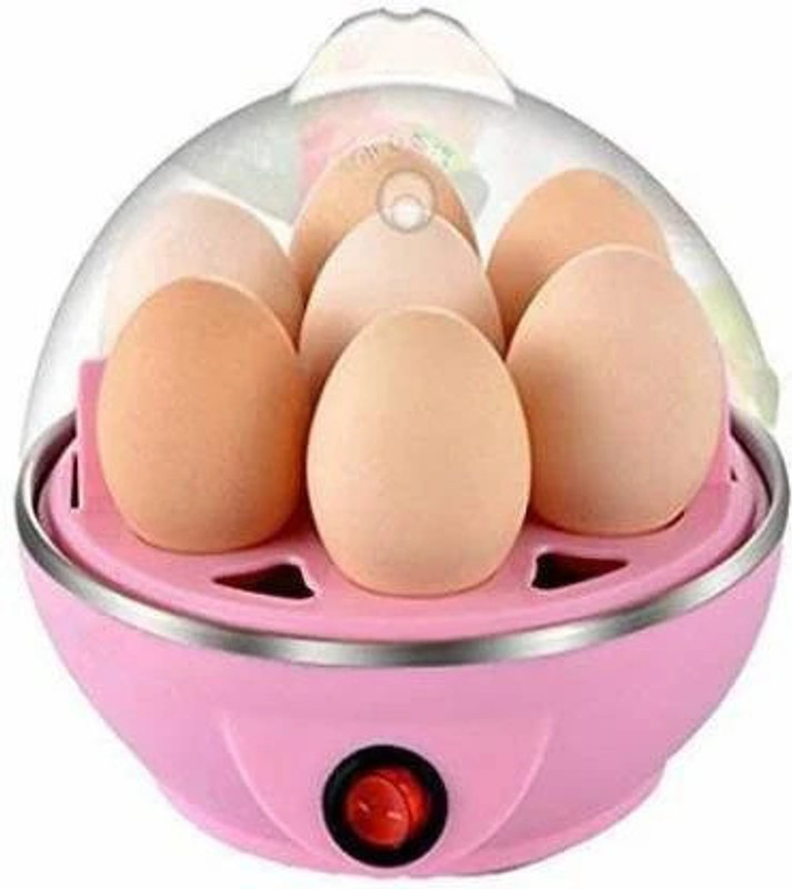 KOLAK Electric 7 Egg Boiler Cooker Electric 7 Egg Boiler Cooker Egg Cooker Egg Cooker(Pink, 7 Eggs)