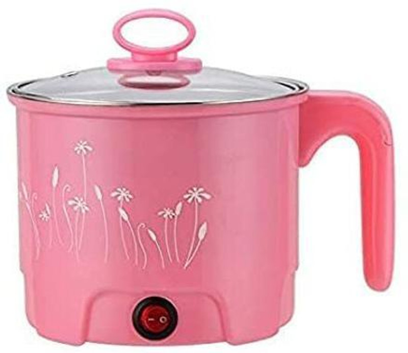 MAITRI ENTERPRISE Cooker Mini Electric Cooker Steamer Cook pots for Cook Noodles/hot Pot/Rice Egg Cooker(1.8 L, Multicolor)