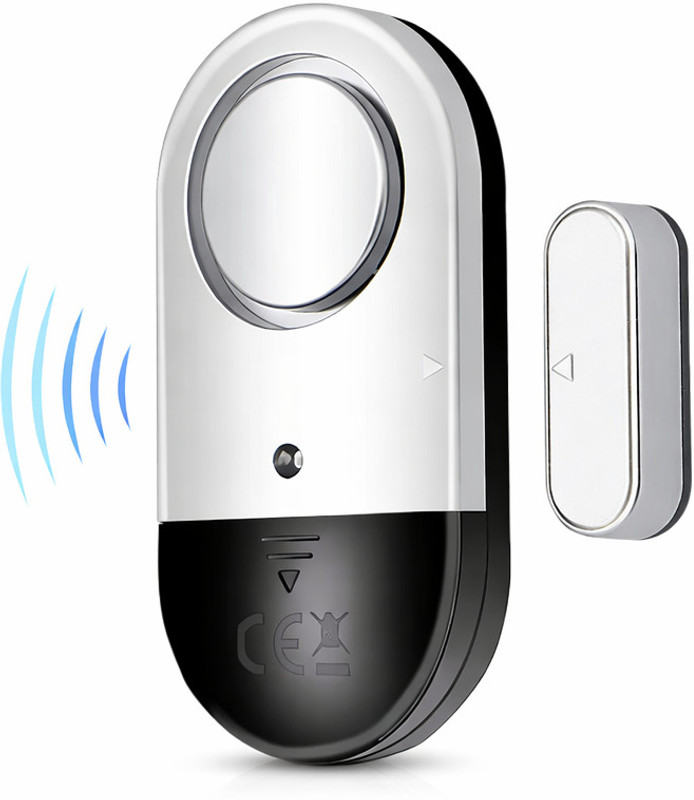 AATULYA home security wireless magnetic sensor Door & Window Door Window Alarm(120DB security)