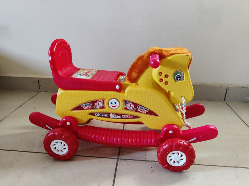Smiley Bell Bike Non Battery Operated Ride On (Multicolor)(Multicolor)