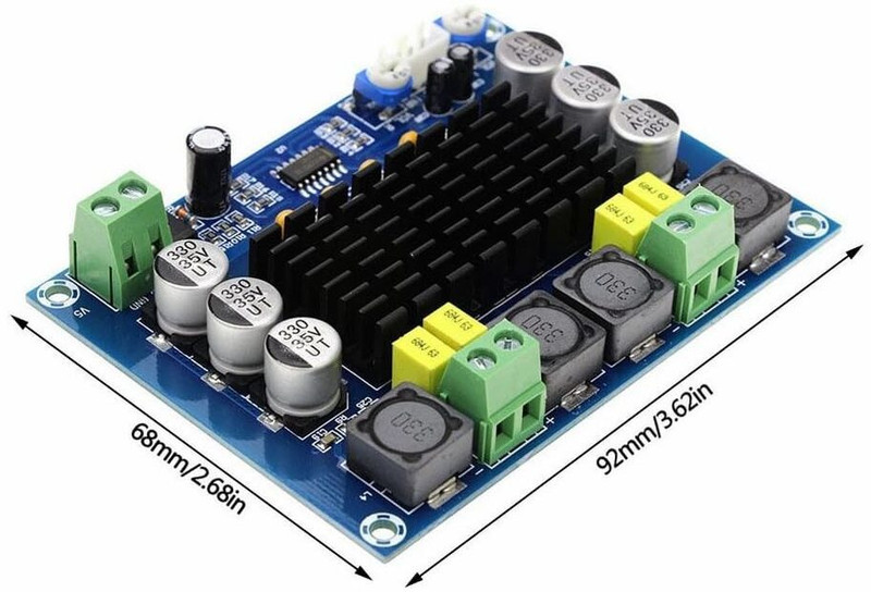 SG Flash PREMIUM TPA3116D2 2-Channel Digital Audio Stereo Power Amplifier Board 2x120W Electronic Components Electronic Hobby Kit