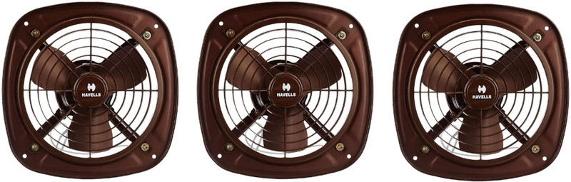 HAVELLS Ventil Air DSP ( Pack of 1 ) Strong Air Suction, 230 mm Exhaust Fan(Choco Brown)