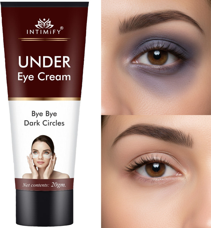 INTIMIFY Under Eye Cream For Dark Circles, Nourishes Under Eye Skin(20 g)