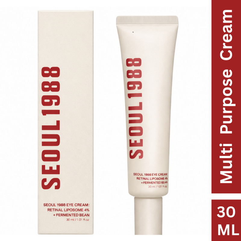 Varniraj Seoul 1988 Eye Cream with Retinal Liposome 4% for Dark Circles & Wrinkles(30 ml)