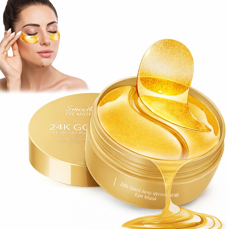Varniraj 24K Gold Eye Patches Mask | Under Eye Patches for Dark Circles for Men & Women(85 g)