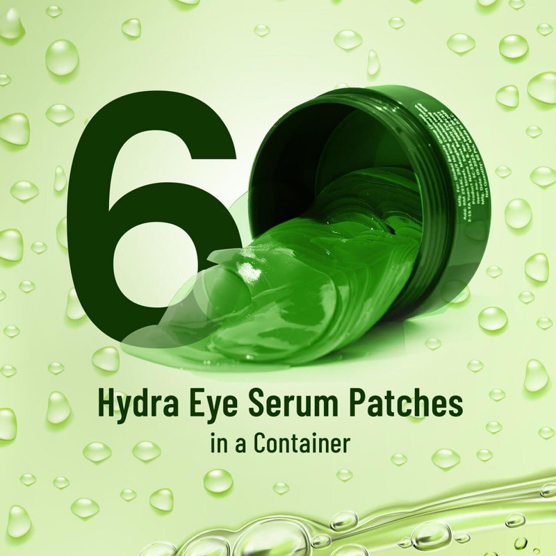Varniraj Eye Mask for Dark Circle Green Tea Under Eye Patches Eye Serum Patches for Women(85 g)