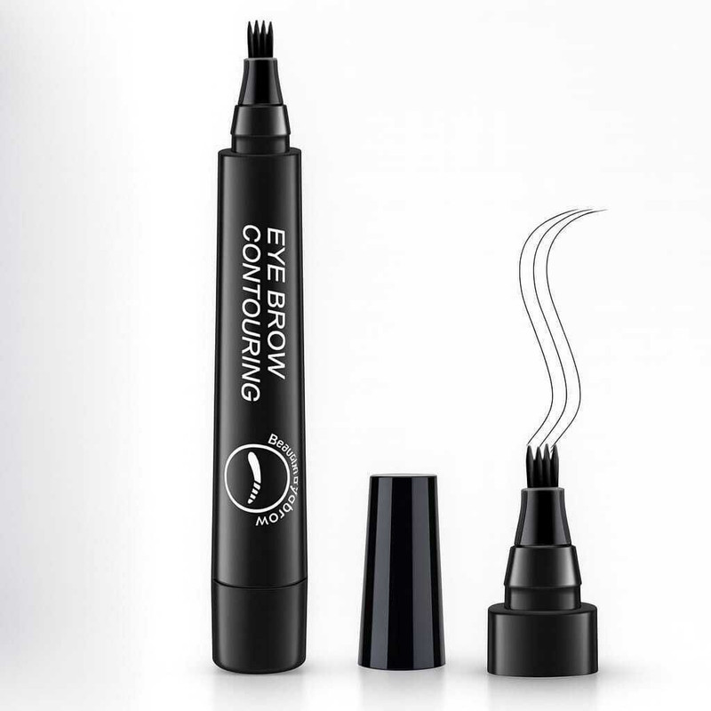 Varniraj Brown Eyebrow Pen Waterproof | Eyebrow Pencil Brown | Eyebrow Contouring Pen(Brown)
