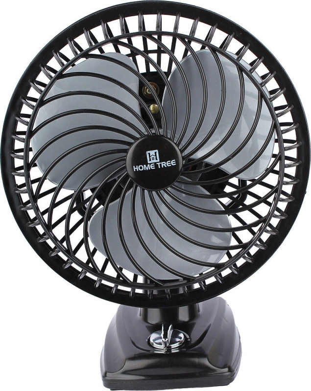Home Tree HMfan9-5 with 1 Year Warranty Energy Saving 225 mm Table Fan(Black | Pack of 1)