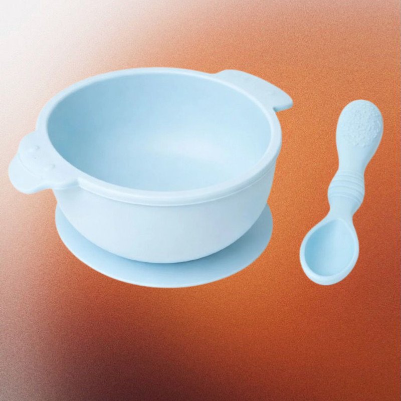 arivya Little Serve Infant Bowl  - sillicon(Blue)