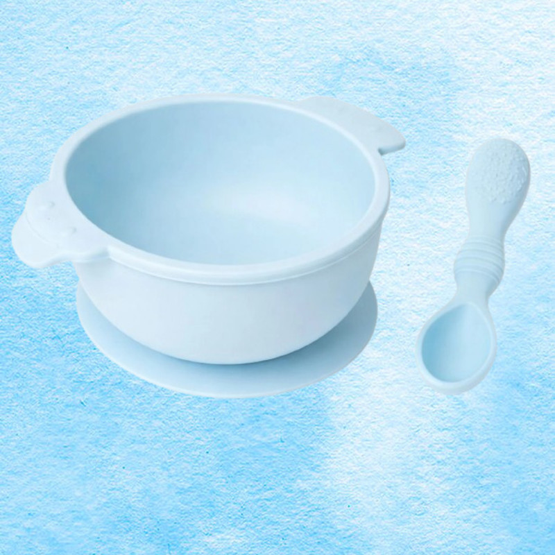arivya Easy Meal Feeding Bowl  - sillicon(Blue)