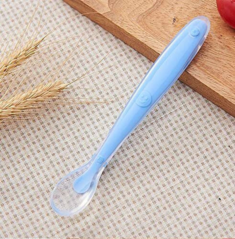 NXGTYA Baby Premium BPA Free Silicone Easy Feeding Spoon For Kids  - Silicone(Multicolor)