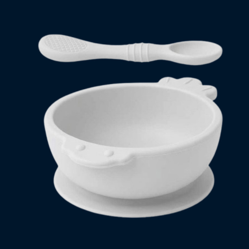 arivya Daily Feeding Utility Bowl  - sillicon(White)
