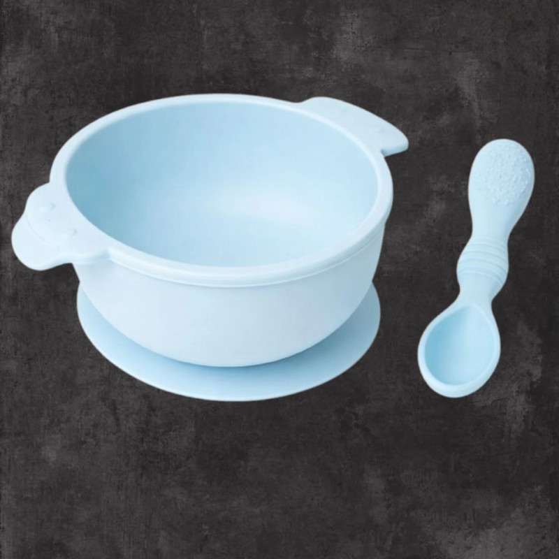 arivya Smooth Feed Comfort Bowl  - sillicon(Blue)