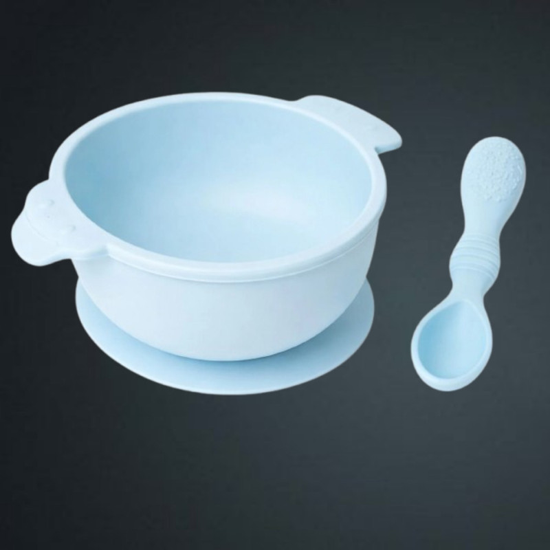 arivya Daily Delight Baby Bowl - sillicon(Blue)