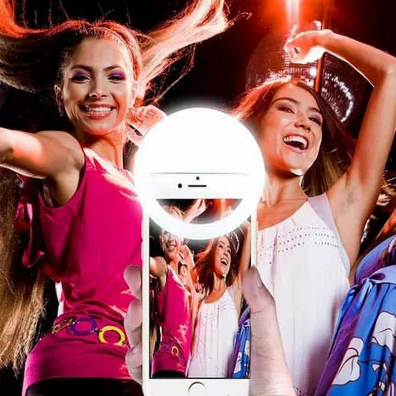 Czech Buy Best Selfie Ring Light for Brightening Face in Photos & Videos KOA16 Ring Flash(Multicolor)