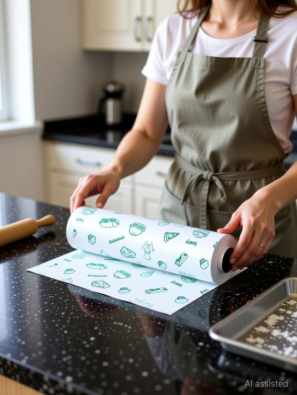 Naveeneha WRAP/CHAPATI WRAP/FOOD WRAP/PAPER FOIL/BEST FOOD WRAPPING PAPER Parchment Paper Foil Holder