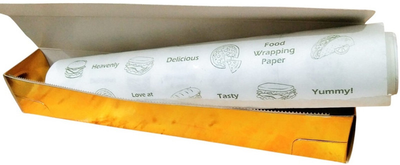 Naveeneha Guaranteed 25 Meter Butter Wrap Paper/roti/chatpati/wrapping Foil Holder