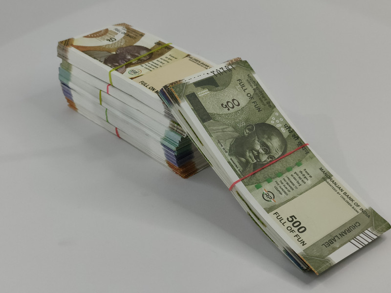 BBS DEAL (20 x 6= 120 Playing Indian Currency Fake Notes for Fun Paper Kids churan wale New Fake currency Note Gag Toy(Multicolor)