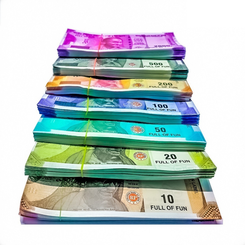 BBS DEAL 09 New Fake currency Note Gag Toy(Multicolor)