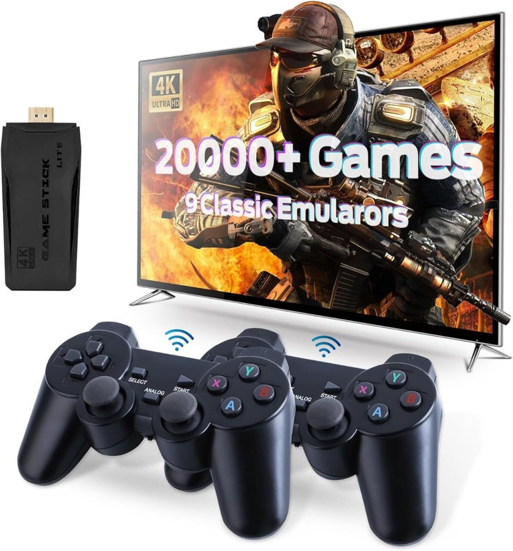 4uonly M33 Game Stick, 37000 Retro Classic ZXC15  Gaming Accessory Kit(Multicolor, For PSP)