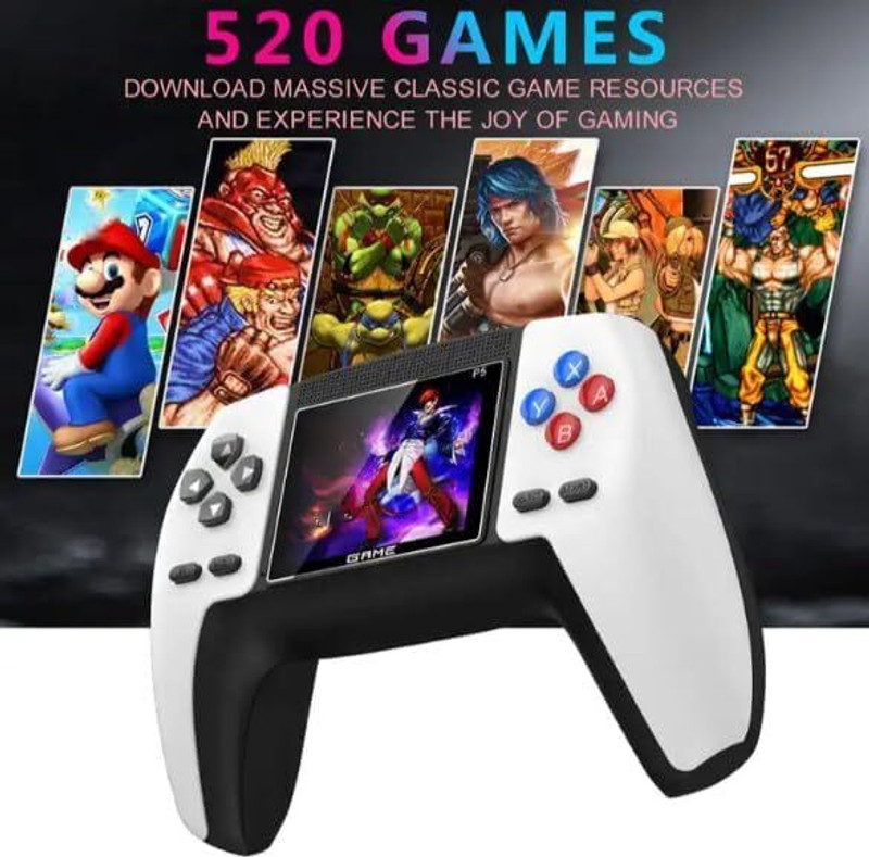 4uonly P5 Video Game Box Retro Handheld Game Console Built in Game Video DEX19  Gaming Accessory Kit(Multicolor, For PS)