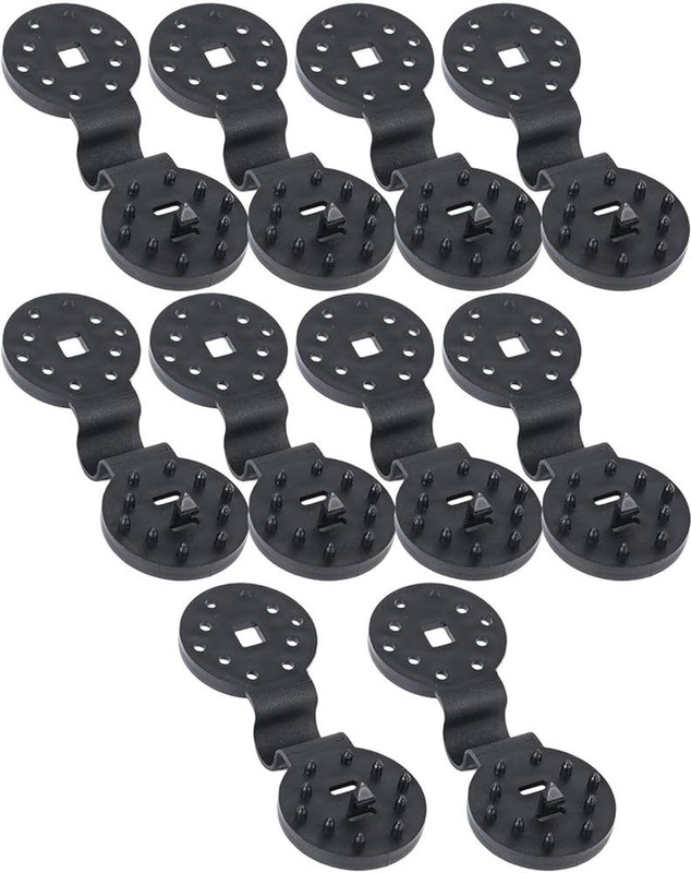 HHBR 30pcs Clip for Shade Net Cloth Heavy Duty Lock Gripper/Clip for Gardening Garden Tool Kit(30 Tools)