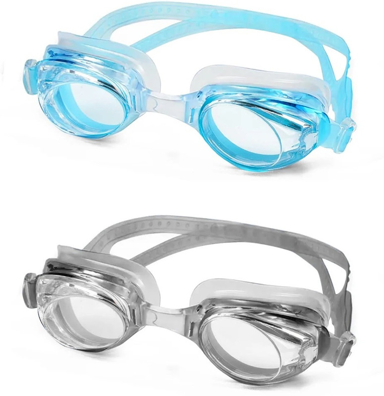 JUBLYN Professional Anti-Fog Swimming Goggles for Men, Women & Kids (Pack of 2) Swimming Goggles