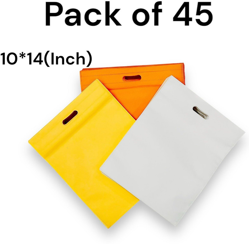 CARRY CLOUD Pack of 45 Grocery Bags(Multicolor)