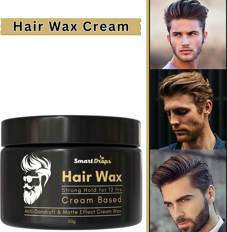smartdrops Cream Based Hair Wax For Men | Light Texture Cream | Easy To Style Hair Wax(50 g)