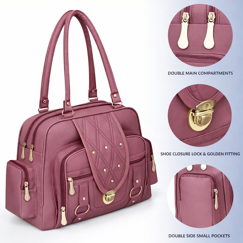 KGN FASHION Women Maroon Messenger Bag