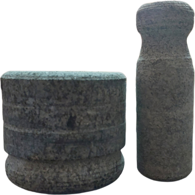 UVARI MANUAL SPICE GRINDER NATURAL STONE 4 INCH Hand Muller Grinder