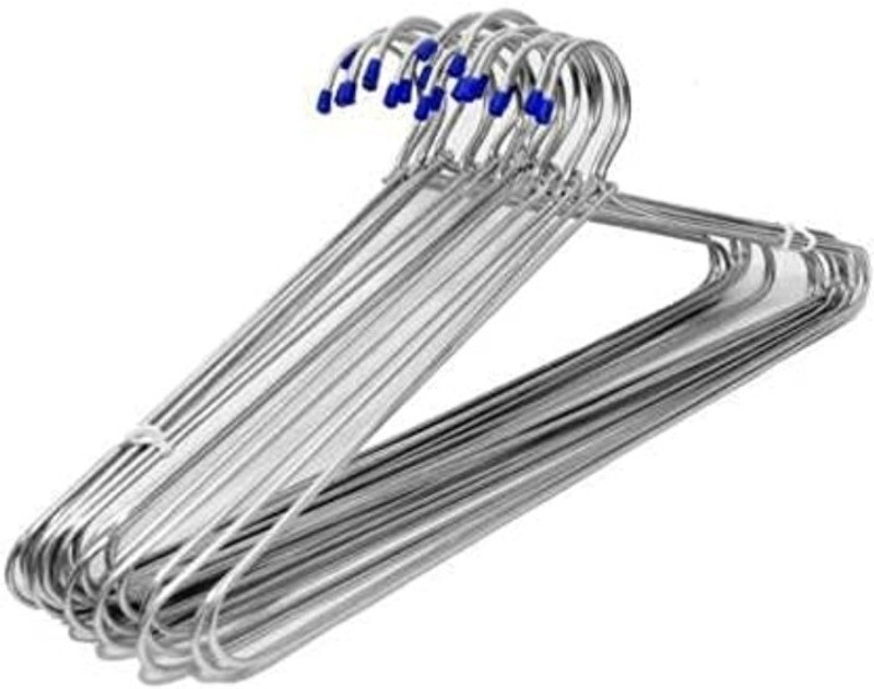 modern world Steel Shirt Pack of 12 Hangers For Shirt