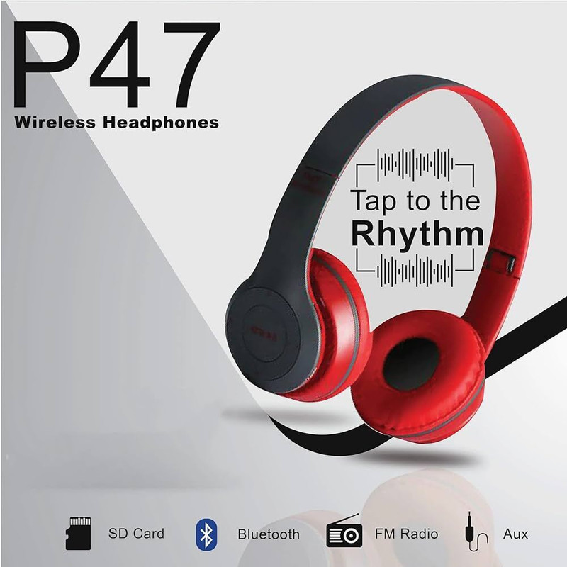 ENMORA P49 Wireless Sports Headphone Bluetooth Headset(multi)edcwe13 Bluetooth & Wired(Multicolor, On the Ear)