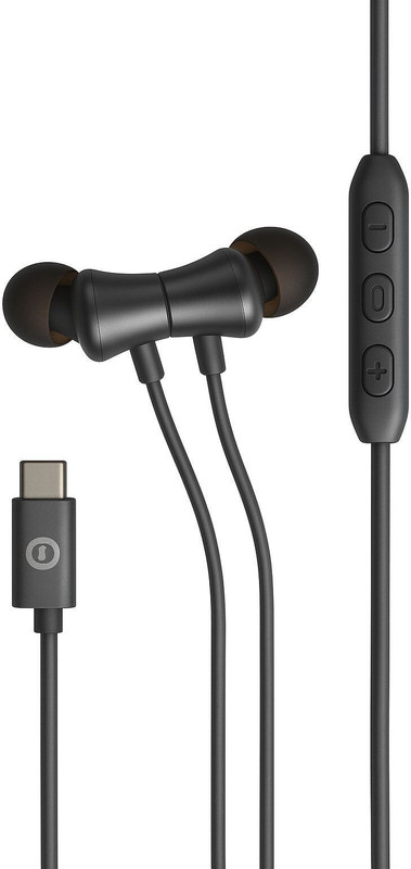 RSTEQ C Type Earphone Dolby Sound | ENC Mic | Mag Buds Wired Gaming(Black, In the Ear)